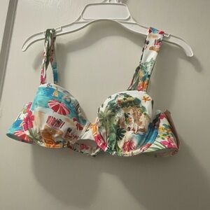 Shade & Shore Colorful Bikini Top